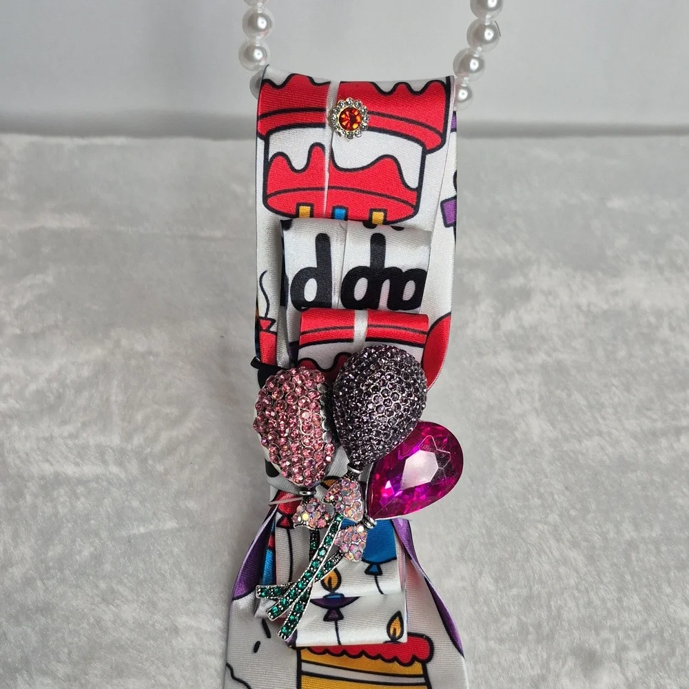 Handcrafted Luxury Fashion Necktie Necklace (Birthday 🎂 Bash)